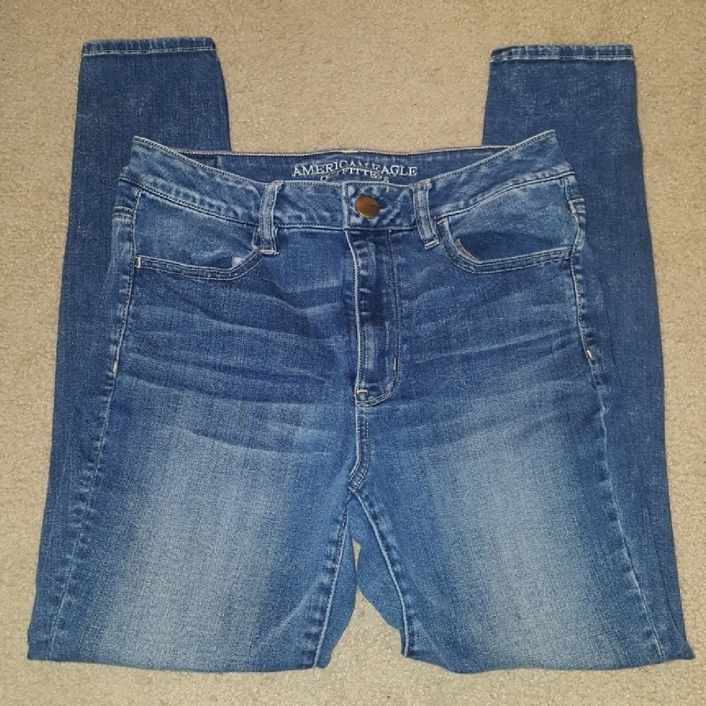 America Eagle Hi-Rise Jegging 8-short